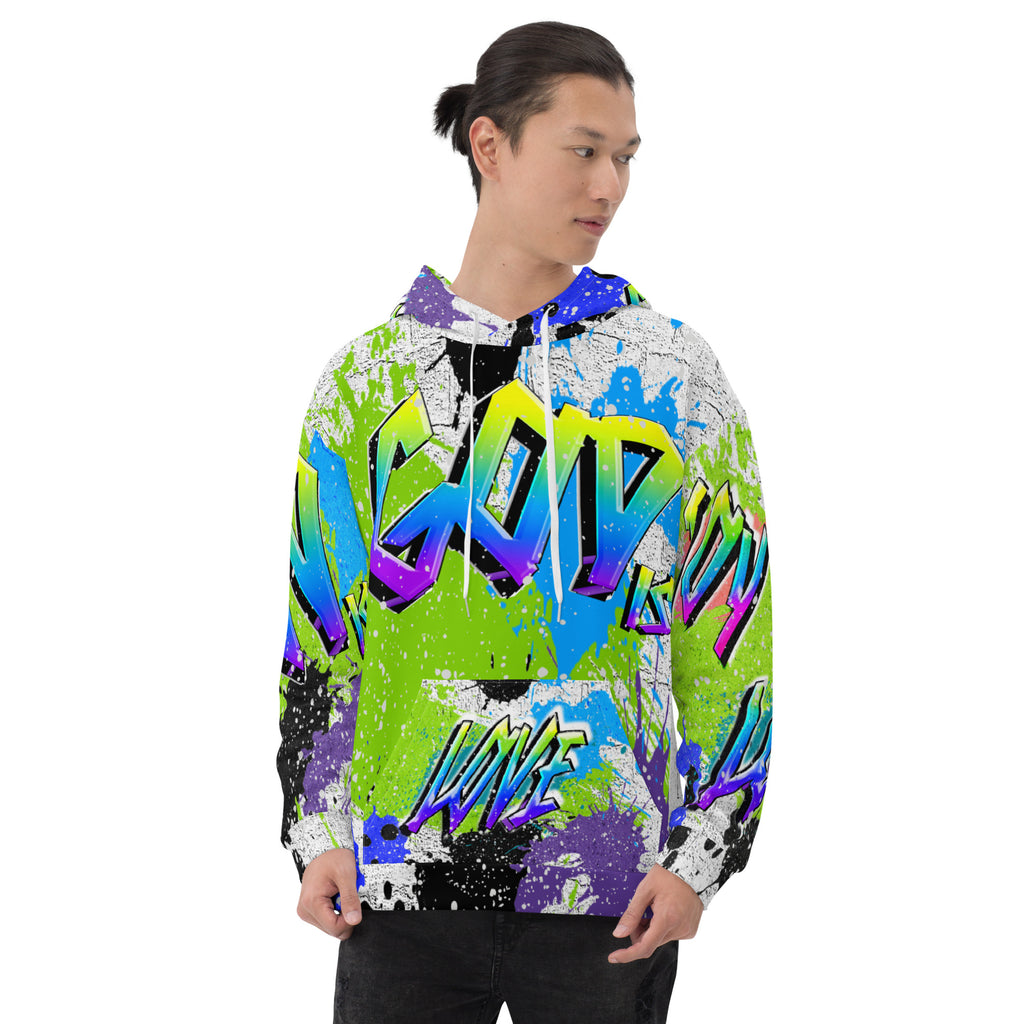 Jesus is Love - Joy - Peace AP0 - Unisex Hoodie (Sizes Run Small)