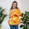 My Heart Burns  For Jesus AOP -(Unisex Hoodie) (Sizes Run Small)
