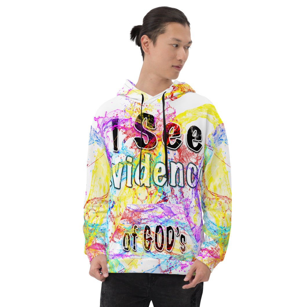 I See Evidence of God's Goodness Through Out My Life AOP - Unisex Hoodie