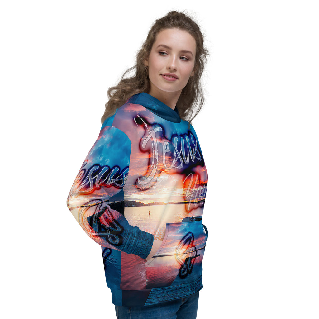 Jesus You're So Faithful AOP - Unisex Hoodie (Sizes Run Small)