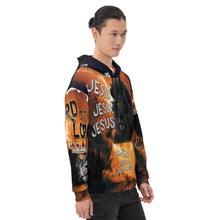 Load image into Gallery viewer, Jesus Lion of Judah AOP - (Unisex Hoodie)
