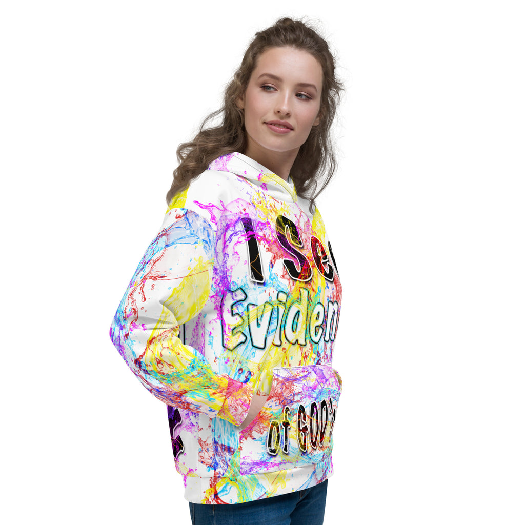 I See Evidence of God's Goodness Through Out My Life AOP - Unisex Hoodie