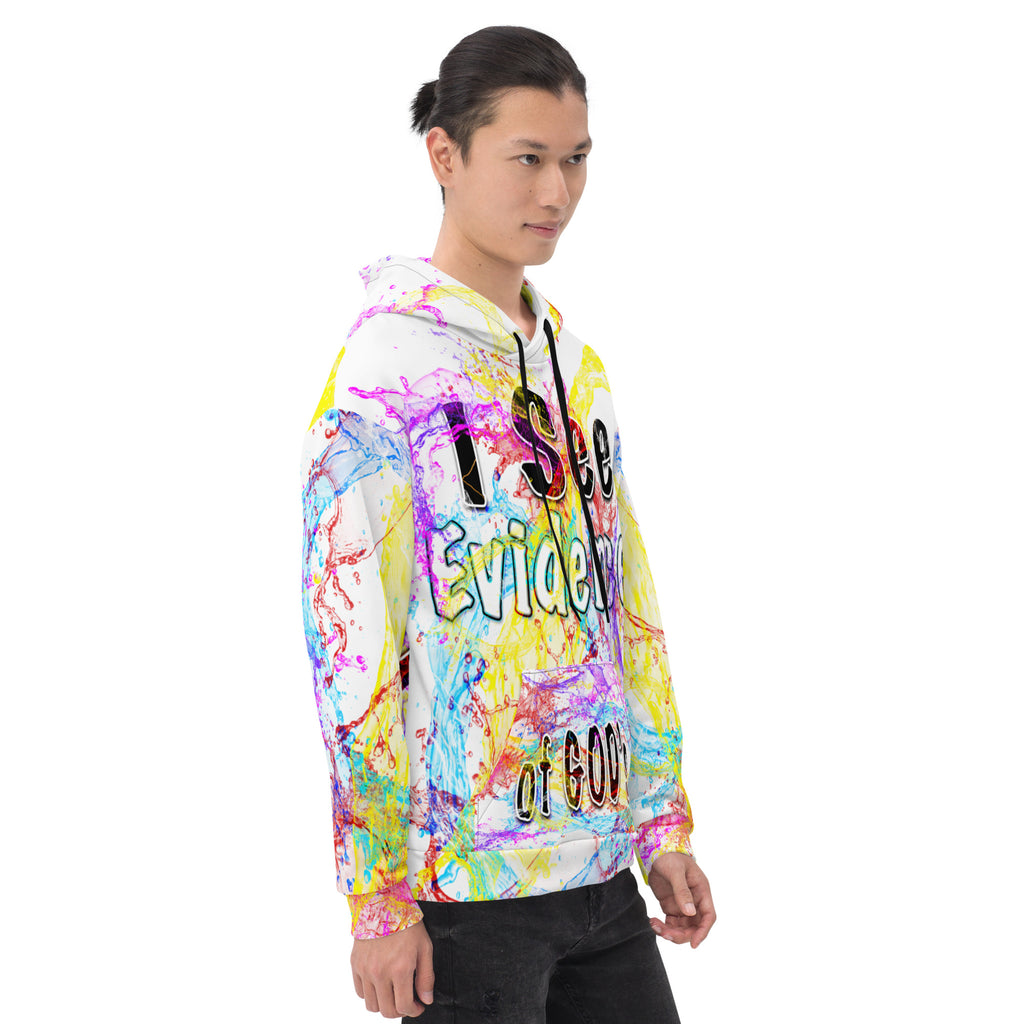 I See Evidence of God's Goodness Through Out My Life AOP - Unisex Hoodie