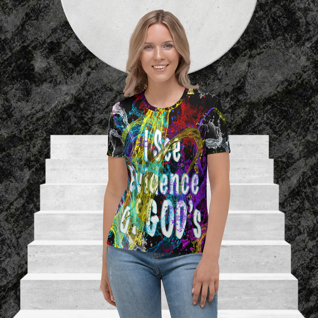 I See Evidence of God's Goodness Ps. 23:6 - Women's T-shirt