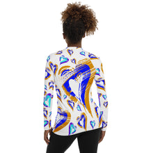 Load image into Gallery viewer, Hearts - Women&#39;s Rash Guard
