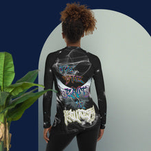 Load image into Gallery viewer, Worship the Lord in the Beauty of Holiness - Women&#39;s Rash Guard
