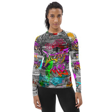 Load image into Gallery viewer, Jesus My Lord &amp; King - Women&#39;s Rash Guard
