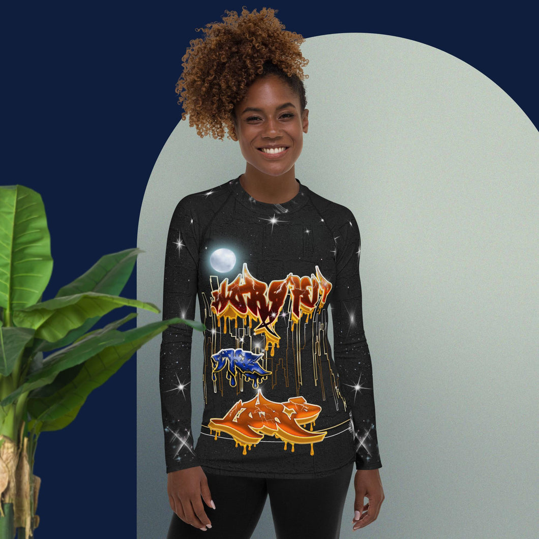 Worship the Lord in the Beauty of Holiness - Women's Rash Guard