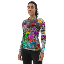 Load image into Gallery viewer, Jesus My Lord &amp; King - Women&#39;s Rash Guard
