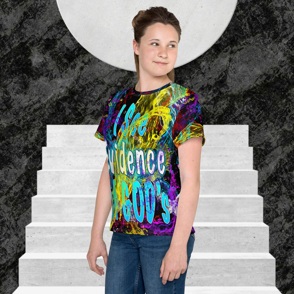 I See Evidence of God's Goodness Ps. 23:6 - Youth crew neck t-shirt