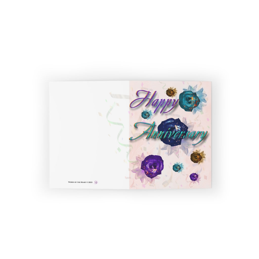 Happy Anniversary - Greeting cards (8, 16, and 24 pcs)