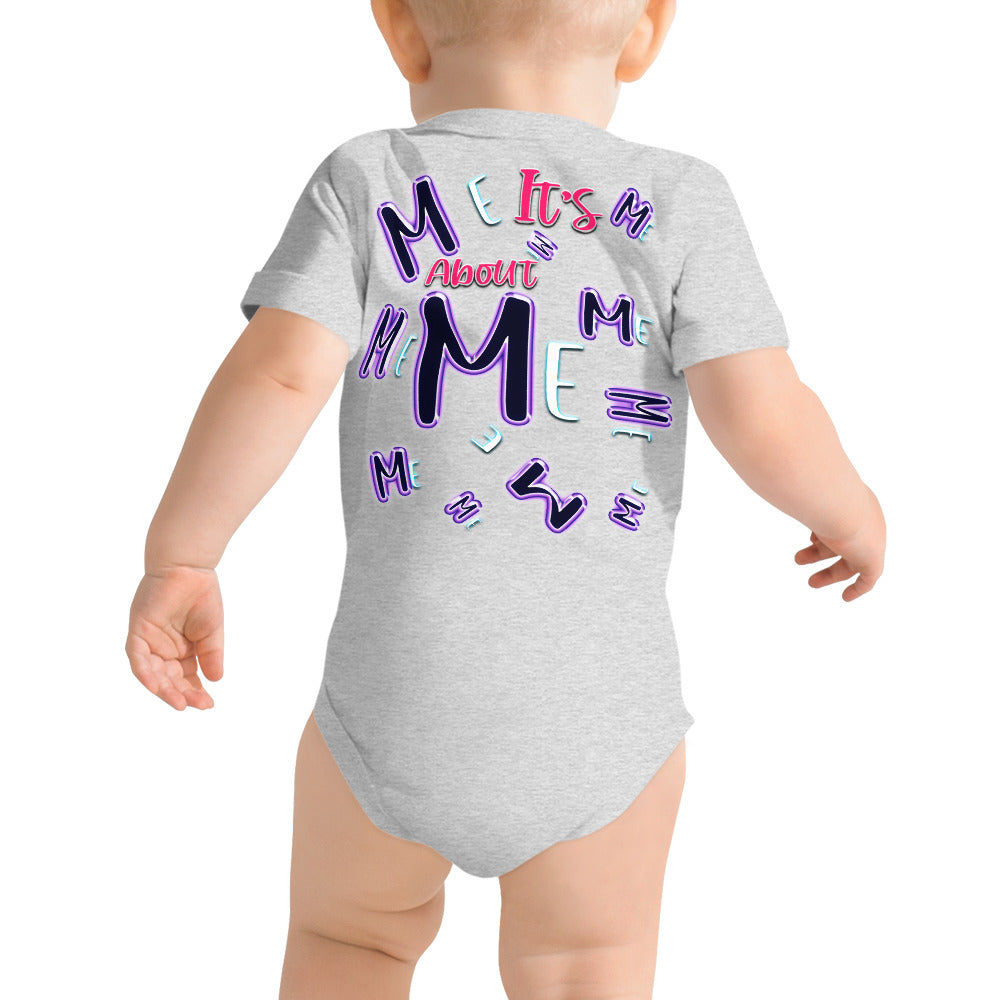 MOM - It's About Me ONLY Me - Baby short sleeve one piece