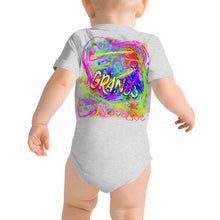 Load image into Gallery viewer, I Love My Grands Graffiti - Baby short sleeve one piece
