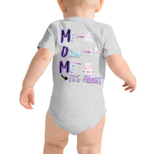 Load image into Gallery viewer, MOM - It&#39;s All About Me - Baby short sleeve one piece
