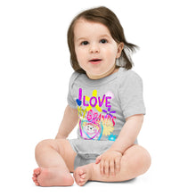 Load image into Gallery viewer, I Love My Grands - Baby short sleeve one piece
