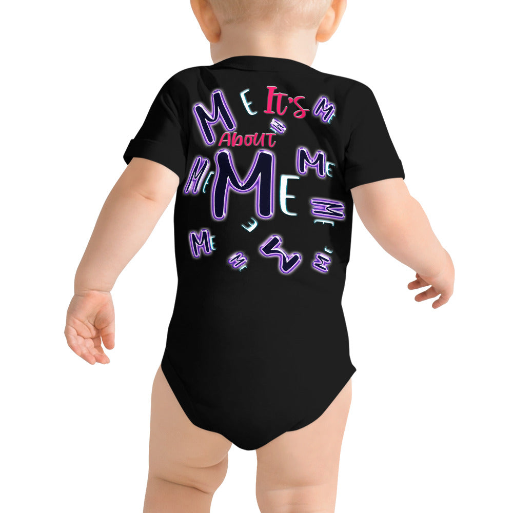 MOM - It's About Me ONLY Me - Baby short sleeve one piece