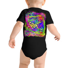 Load image into Gallery viewer, I Love My Grands Graffiti - Baby short sleeve one piece
