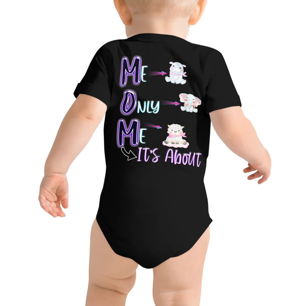 MOM - It's All About Me - Baby short sleeve one piece
