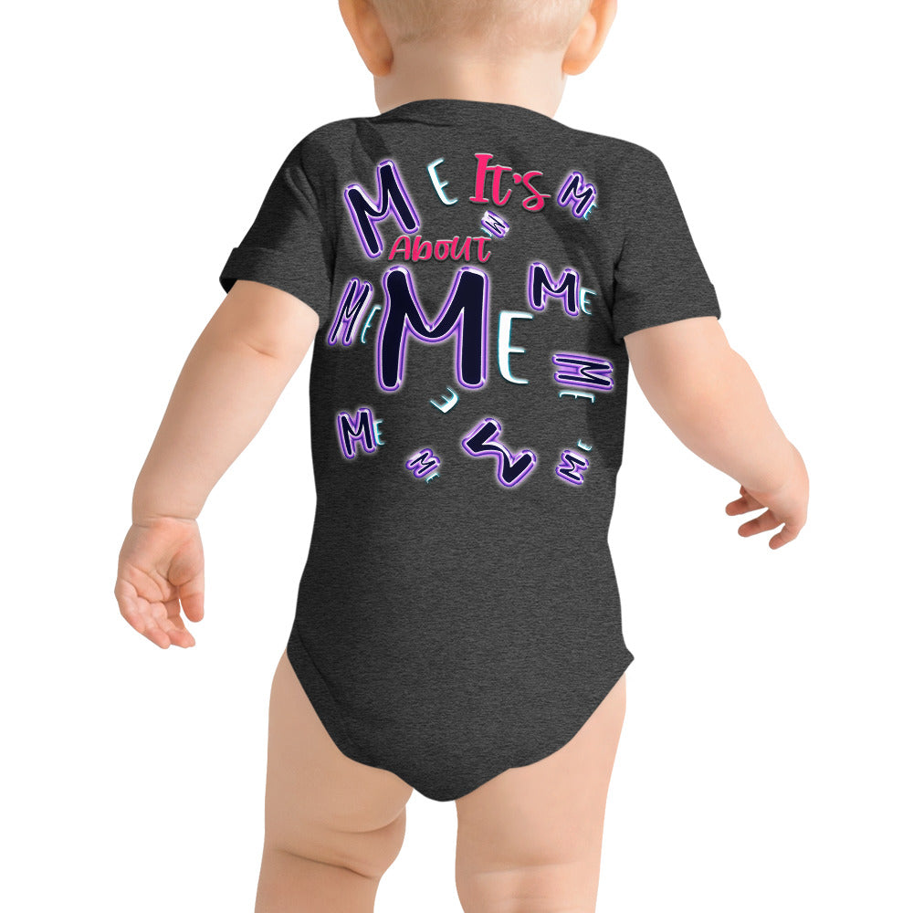 MOM - It's About Me ONLY Me - Baby short sleeve one piece