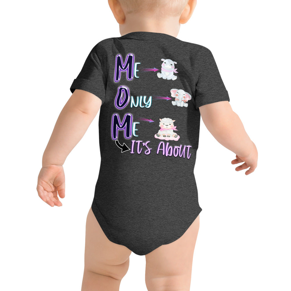 MOM - It's All About Me - Baby short sleeve one piece