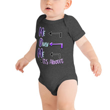 Load image into Gallery viewer, MOM - It&#39;s About Me ONLY Me - Baby short sleeve one piece
