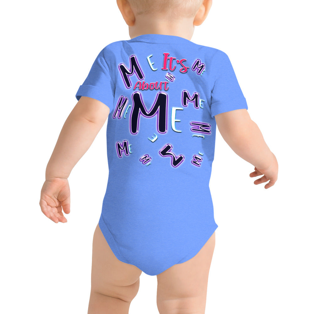 MOM - It's About Me ONLY Me - Baby short sleeve one piece