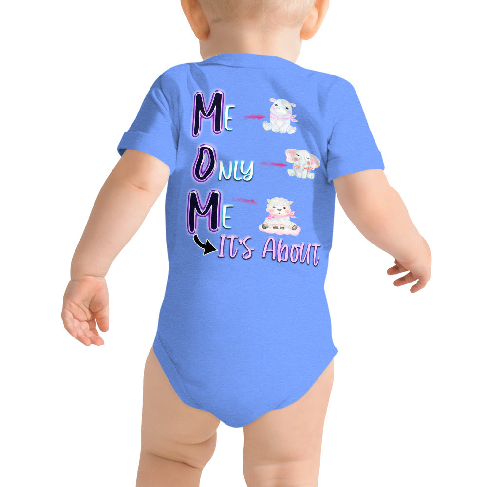 MOM - It's All About Me - Baby short sleeve one piece