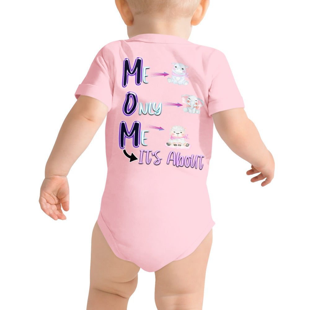 MOM - It's All About Me - Baby short sleeve one piece