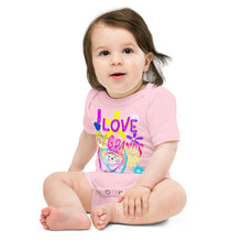 Load image into Gallery viewer, I Love My Grands - Baby short sleeve one piece
