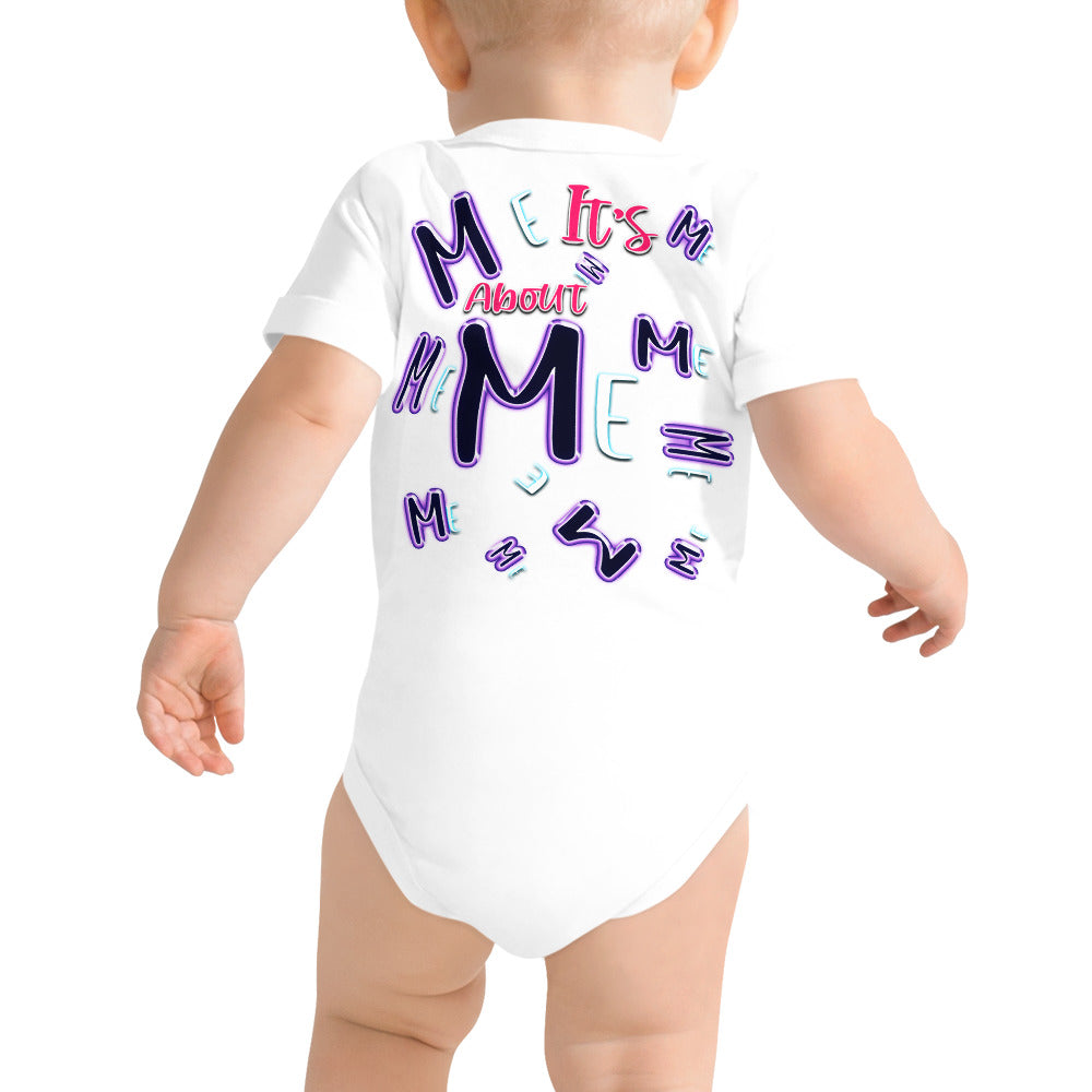 MOM - It's About Me ONLY Me - Baby short sleeve one piece