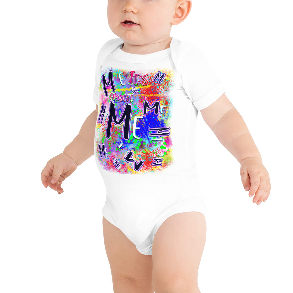 MOM - It's All About Me - Baby short sleeve one piece