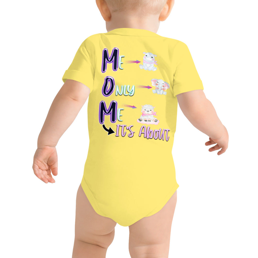 MOM - It's All About Me - Baby short sleeve one piece