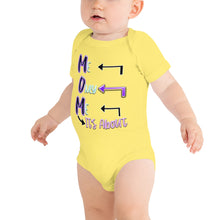 Load image into Gallery viewer, MOM - It&#39;s About Me ONLY Me - Baby short sleeve one piece
