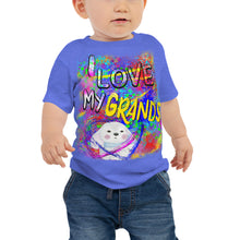 Load image into Gallery viewer, I Love My Grands (Baby Jersey Short Sleeve Tee)
