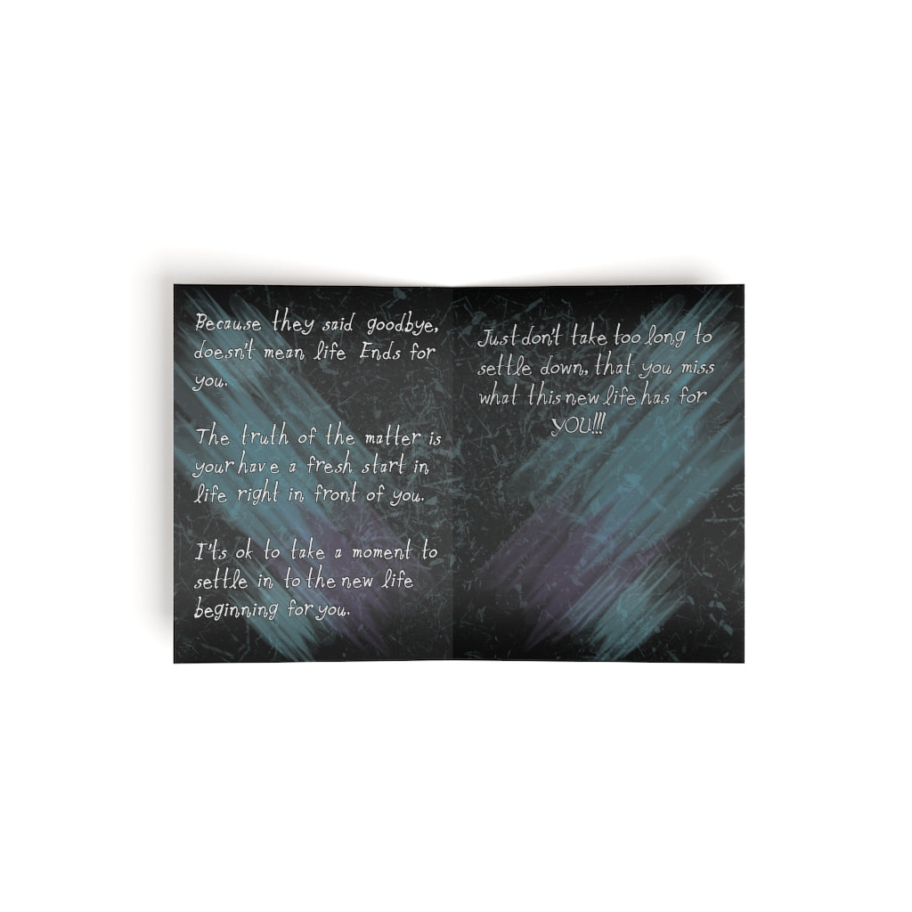 Divorce is Not the End - Greeting cards (8, 16, and 24 pcs)