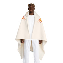 Load image into Gallery viewer, Light vs Darkness Fire Angel (Hooded Sherpa Fleece Blanket)
