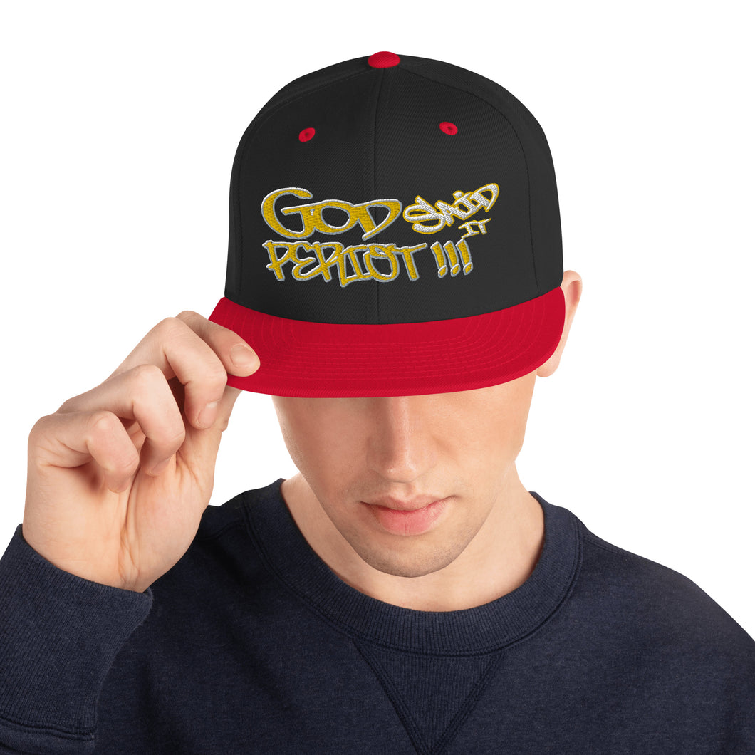 GOD Said it PERIODT!!! - Snapback Cap/ Hat