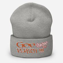 Load image into Gallery viewer, God Said It PERIODT!!! - Cuffed Beanie
