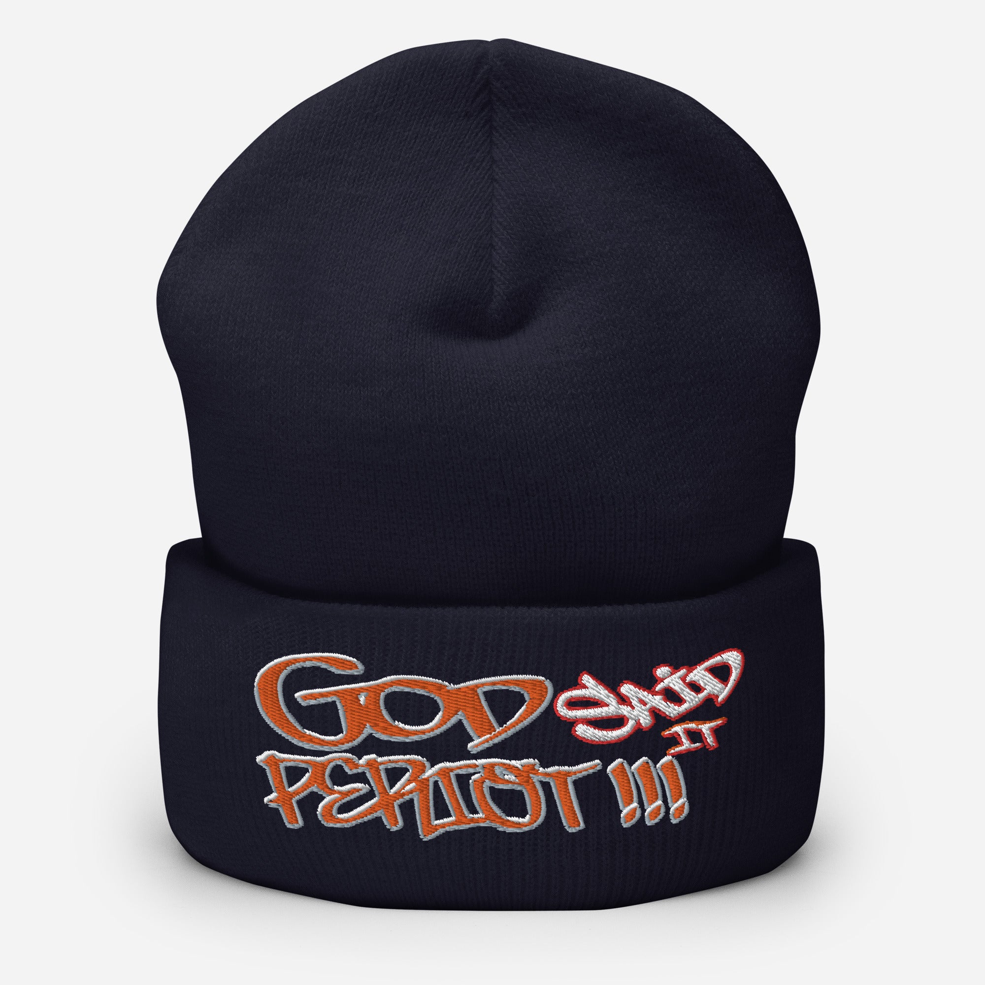 God Said It PERIODT!!! - Cuffed Beanie