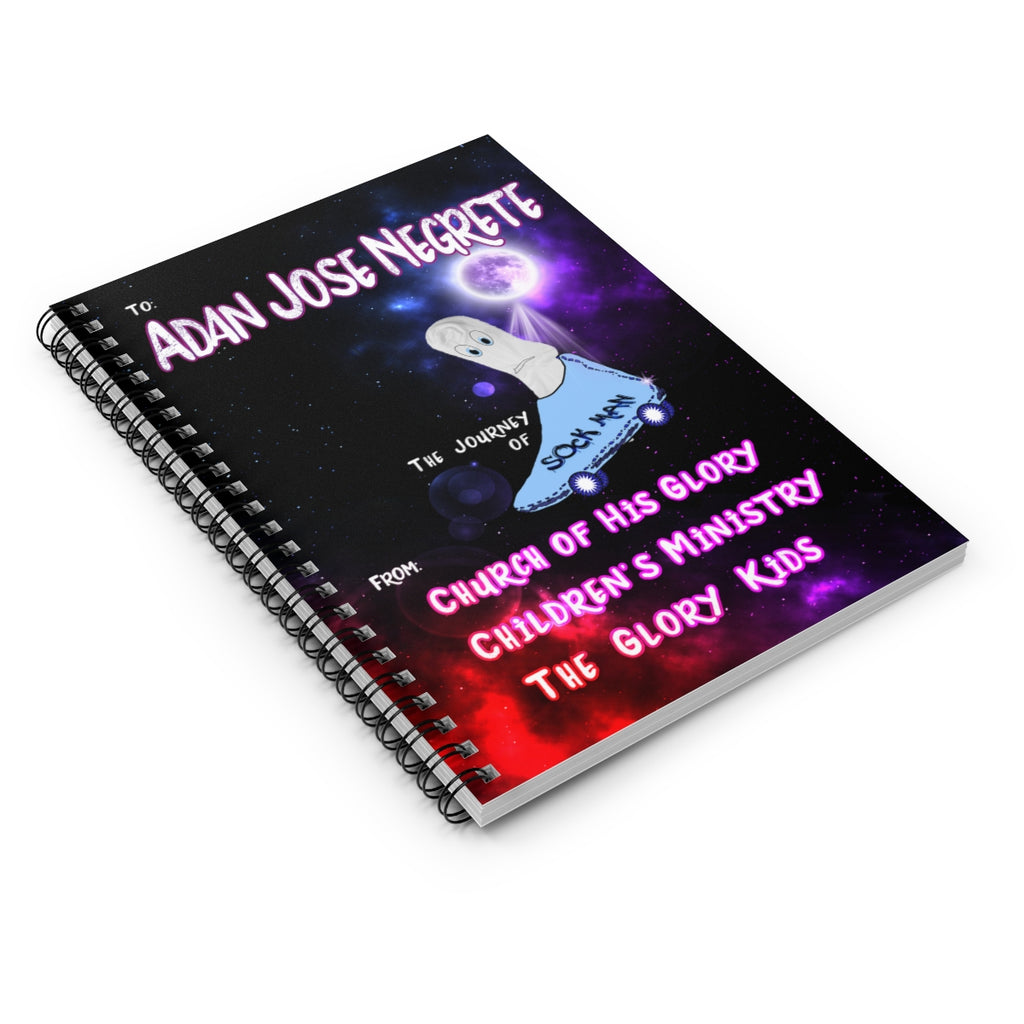 AJ Negret Specialty Journal (Spiral Notebook - Ruled Line)