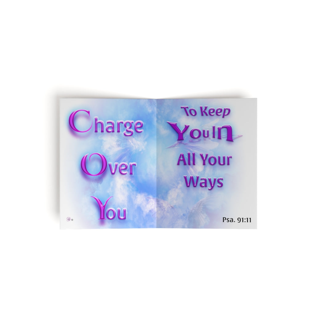 God's Give His Angle's - Greeting cards (8, 16, and 24 pcs)