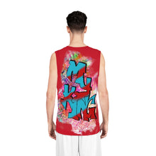 Load image into Gallery viewer, Jesus My King - Red (Basketball Jersey)
