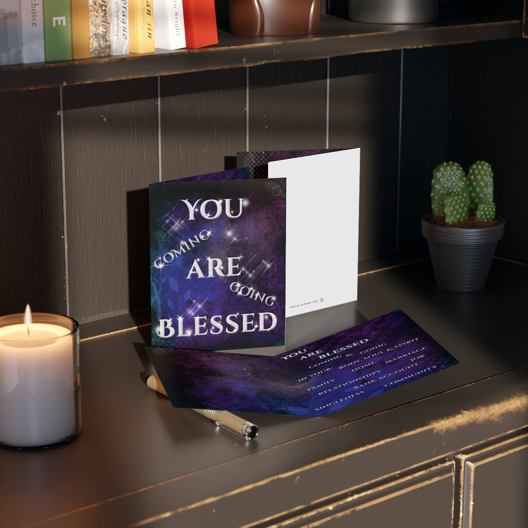 You Are Blessed - Greeting cards (8, 16, and 24 pcs)