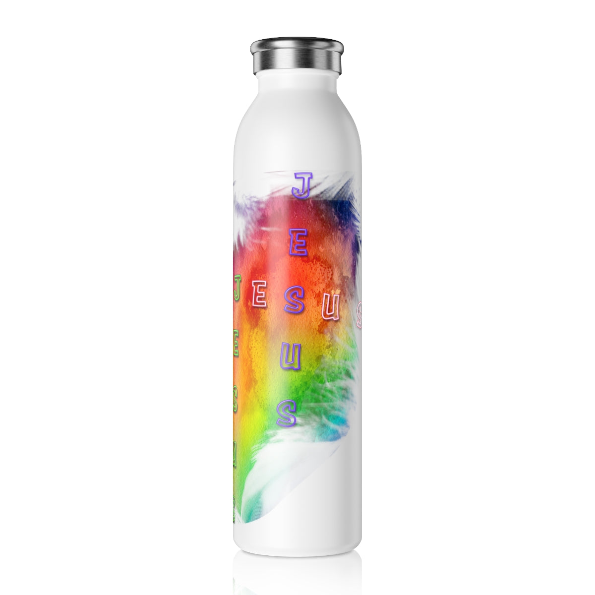 JESUS JESUS FEATHER (Slim Water Bottle)