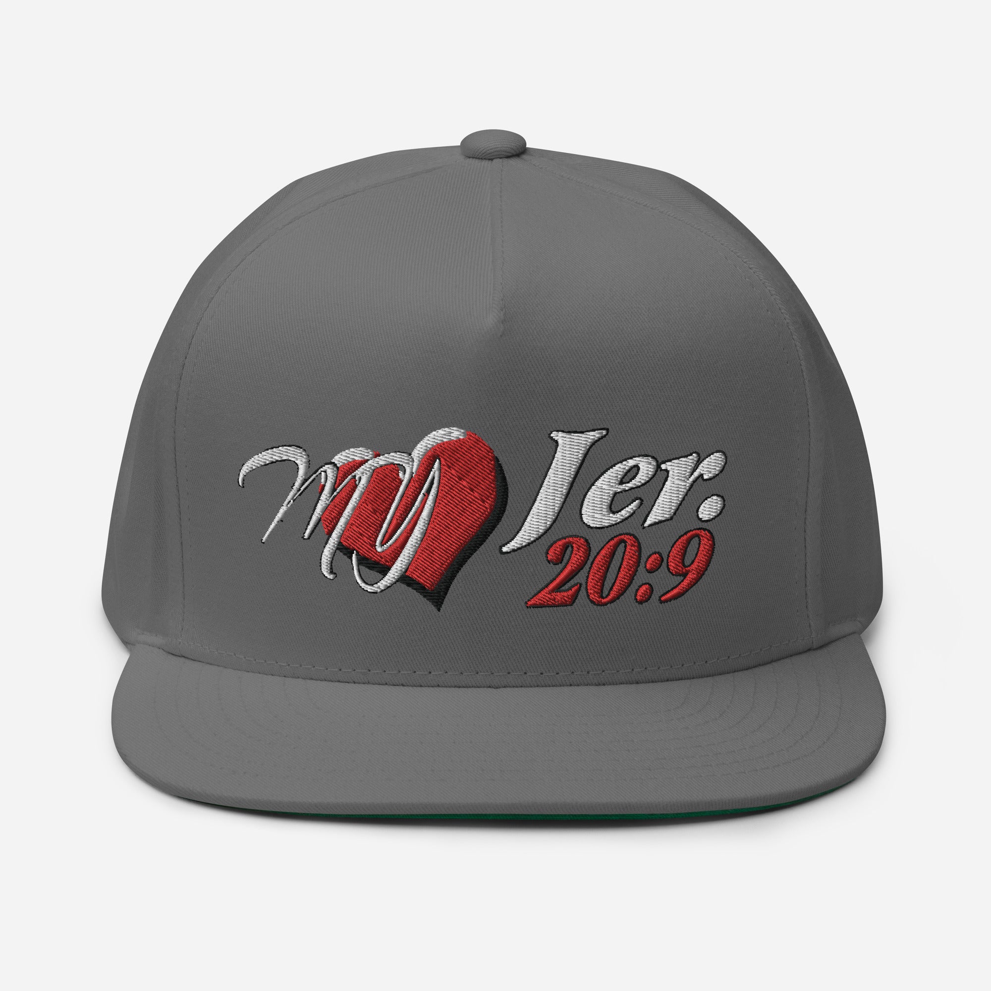 My Heart Jer 20:9 - Flat Bill Cap YUPOONG 6007