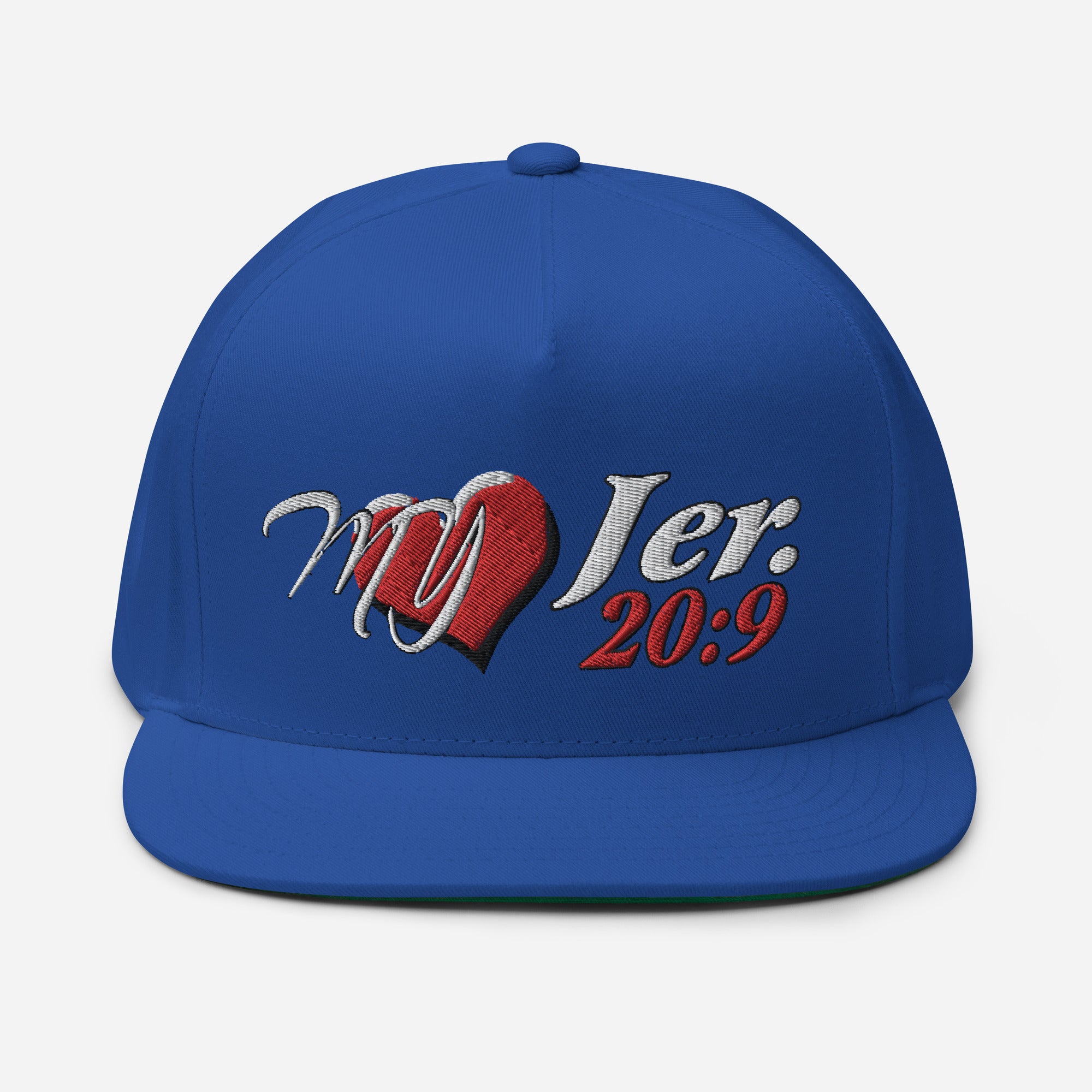 My Heart Jer 20:9 - Flat Bill Cap YUPOONG 6007