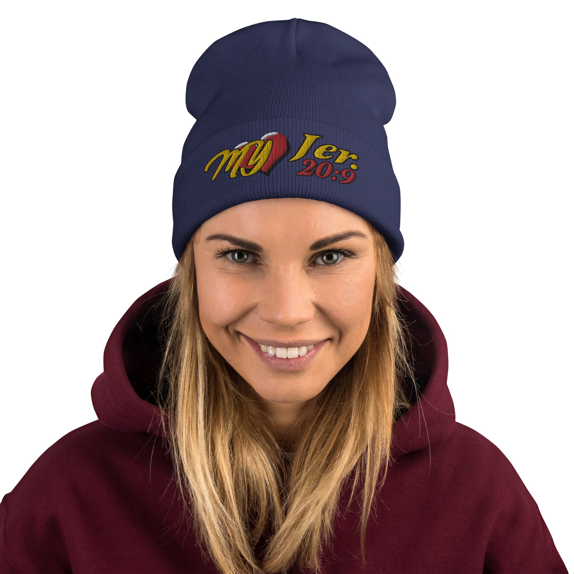 My Heart Jer 20:9 - Embroidered Beanie