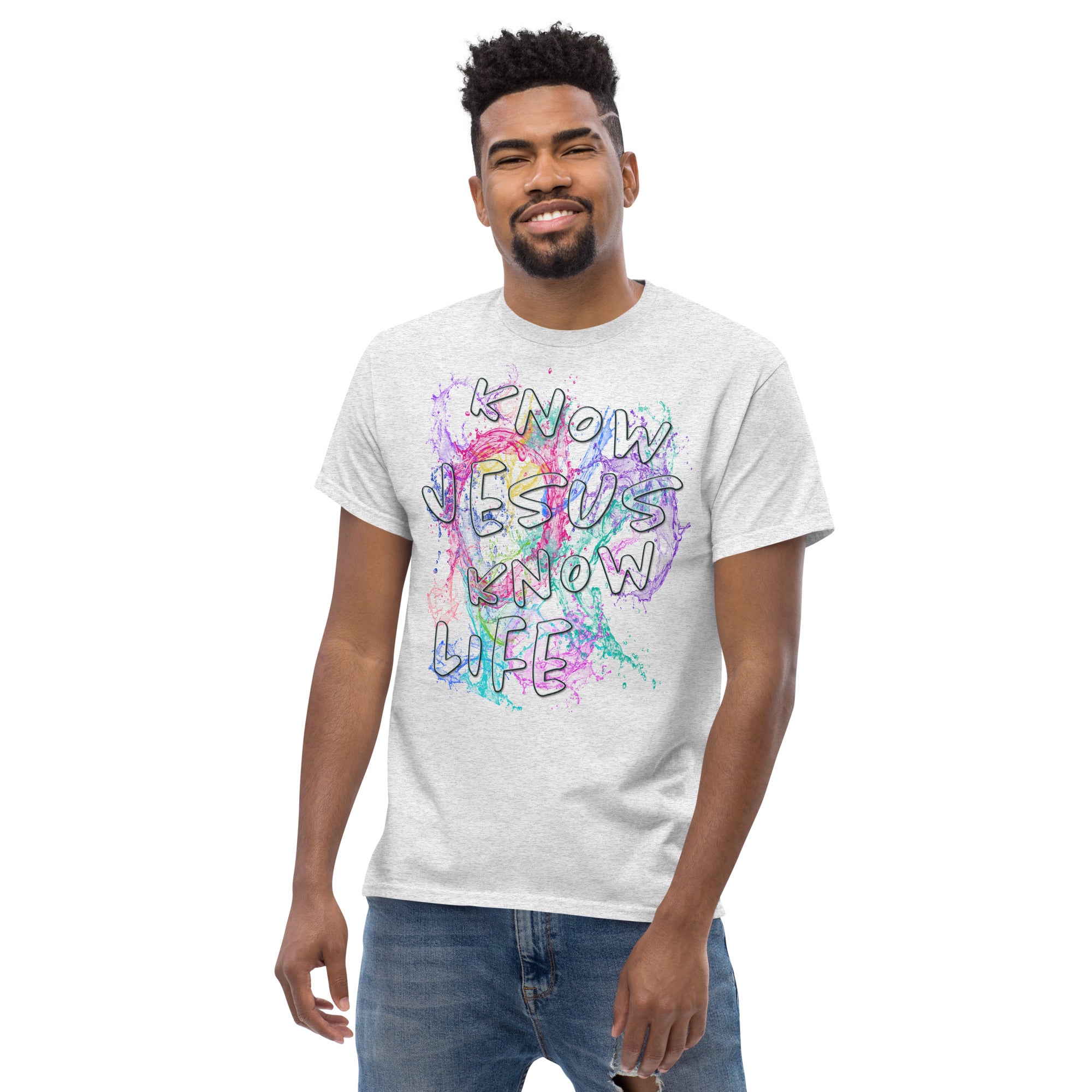 Know Jesus Know Life - No Jesus No Life - Men's classic tee