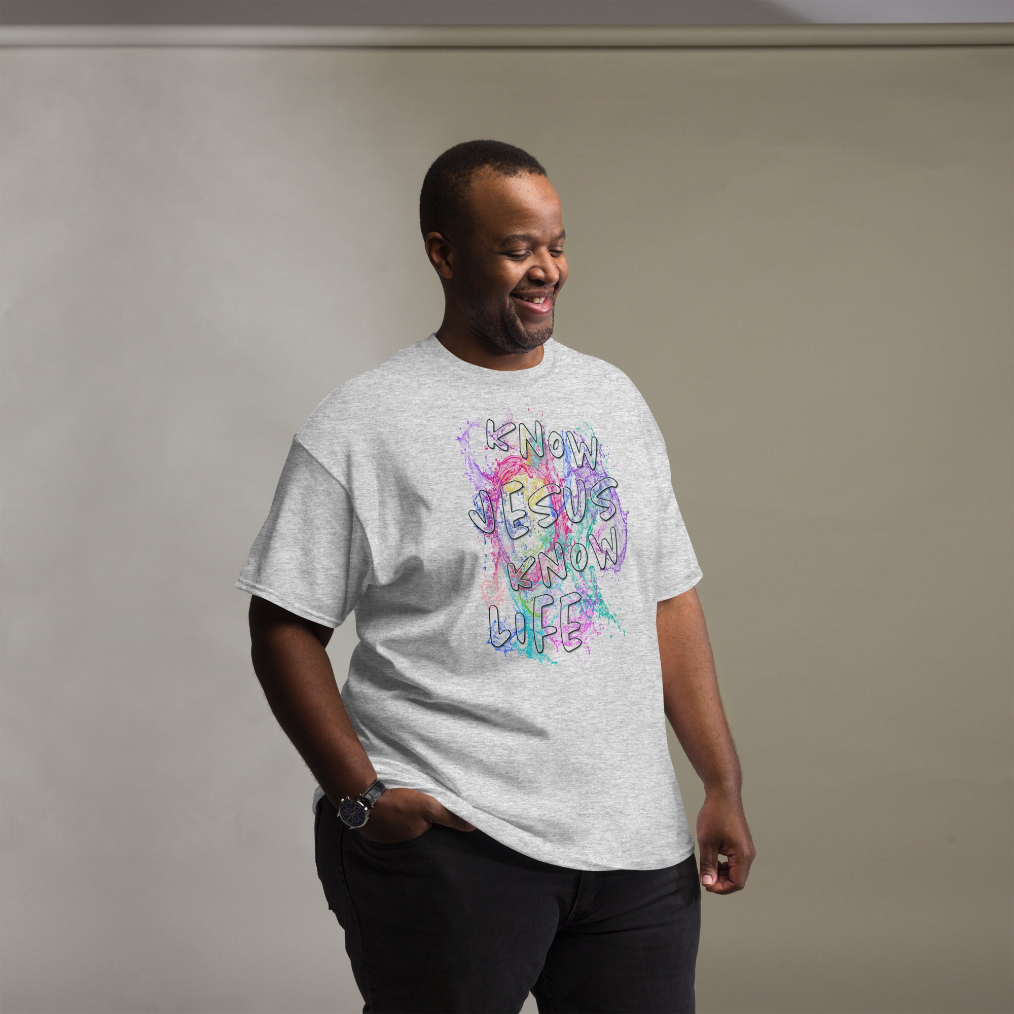 Know Jesus Know Life - No Jesus No Life - Men's classic tee