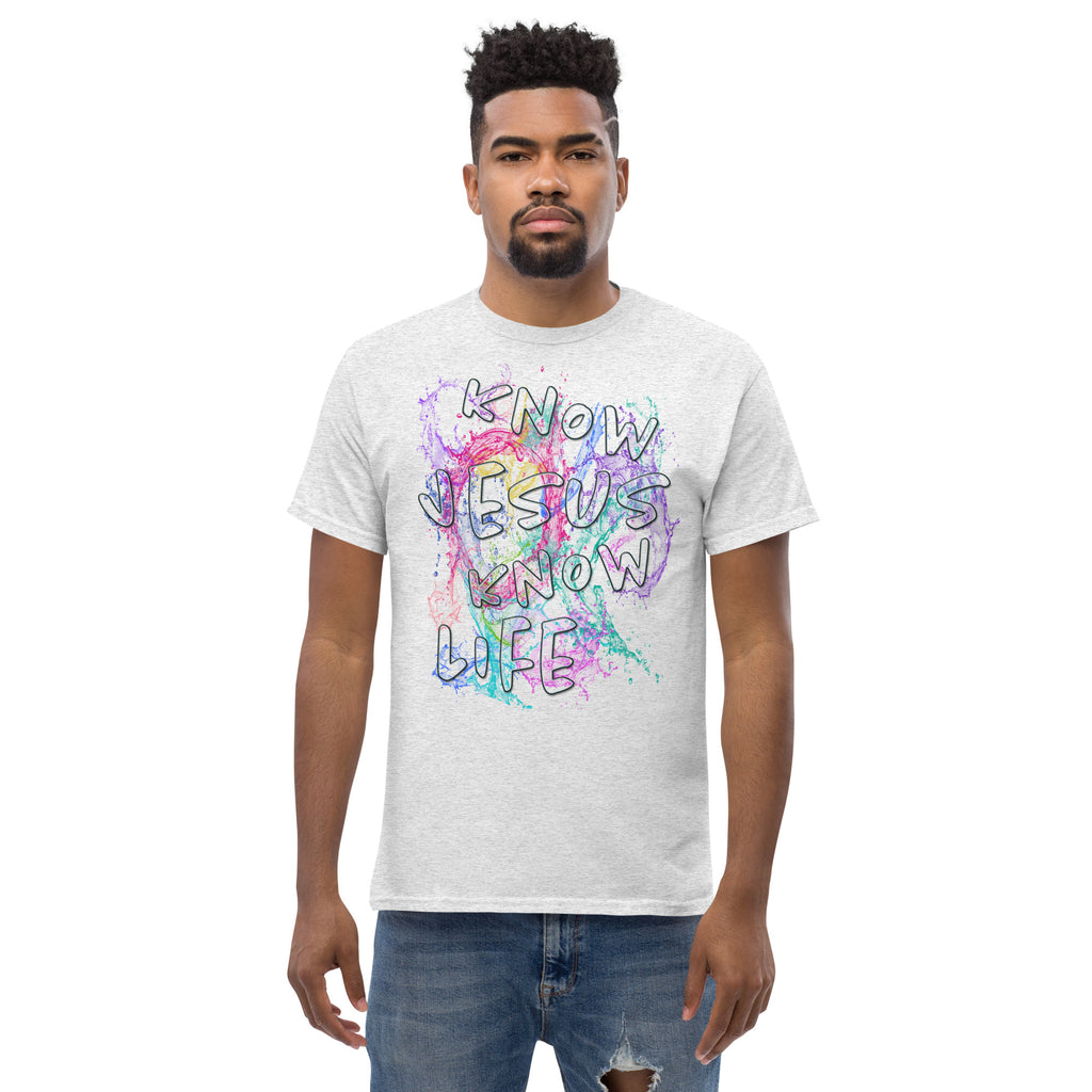 Know Jesus Know Life - No Jesus No Life - Men's classic tee